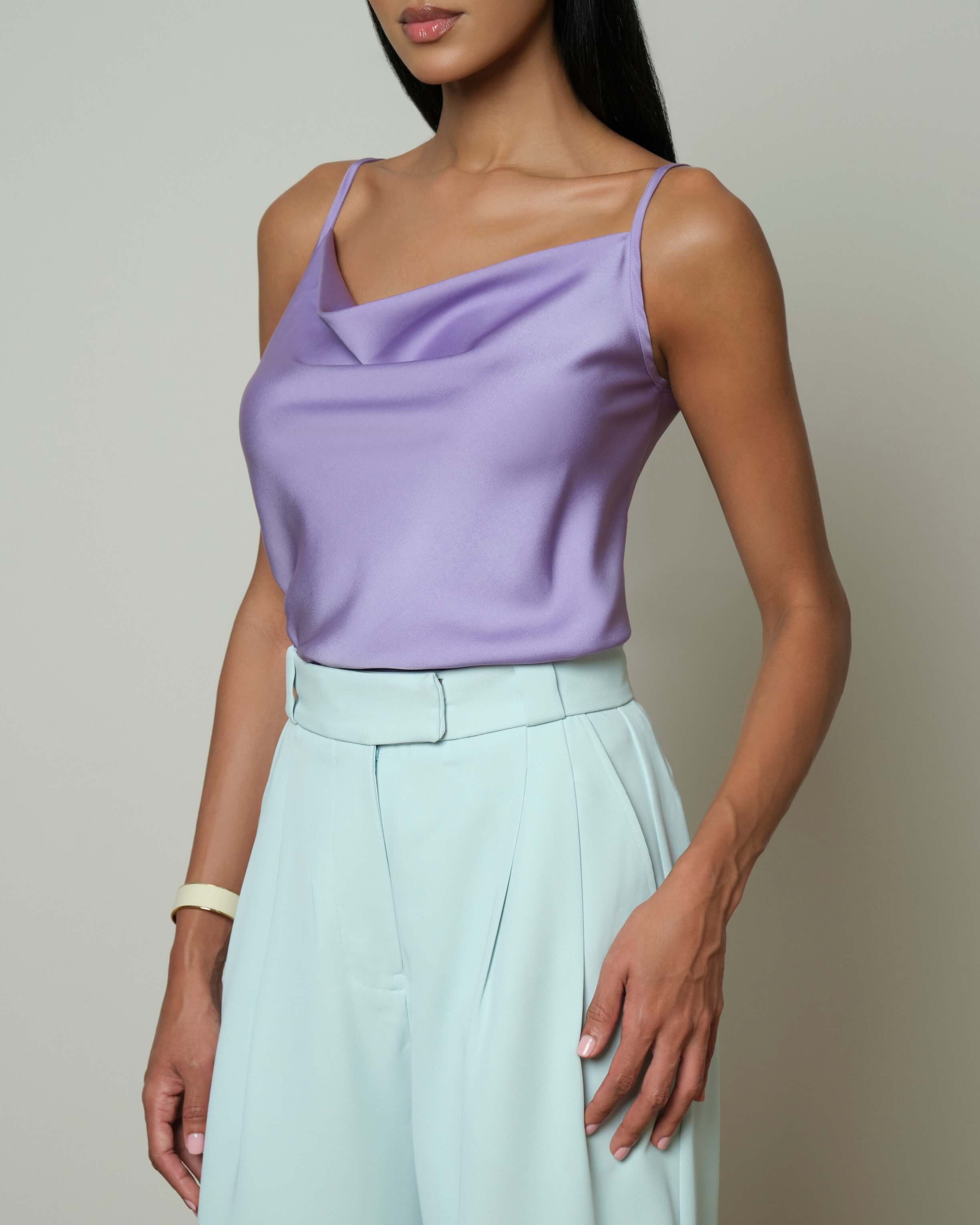 Olga top Lilac