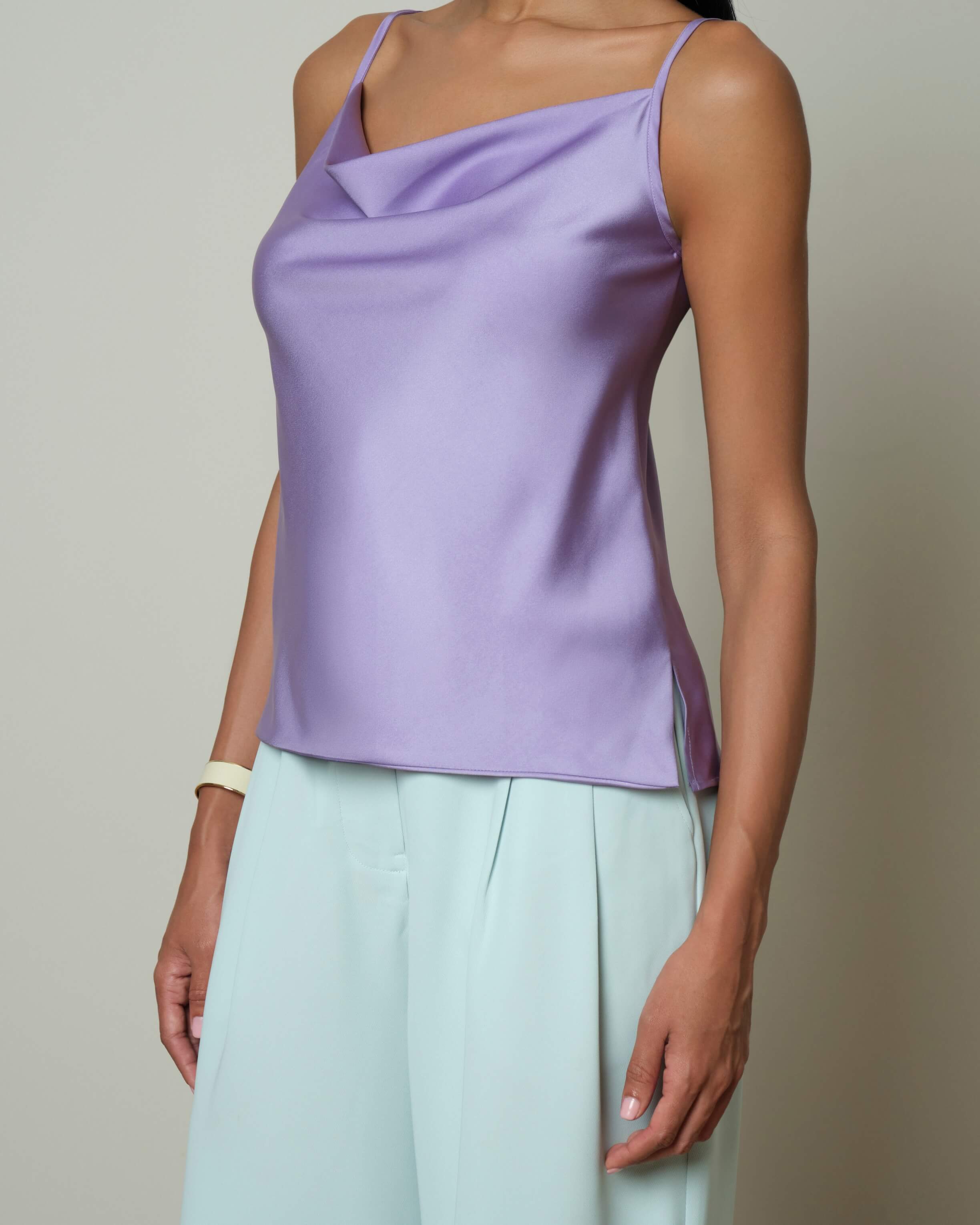 Olga top Lilac